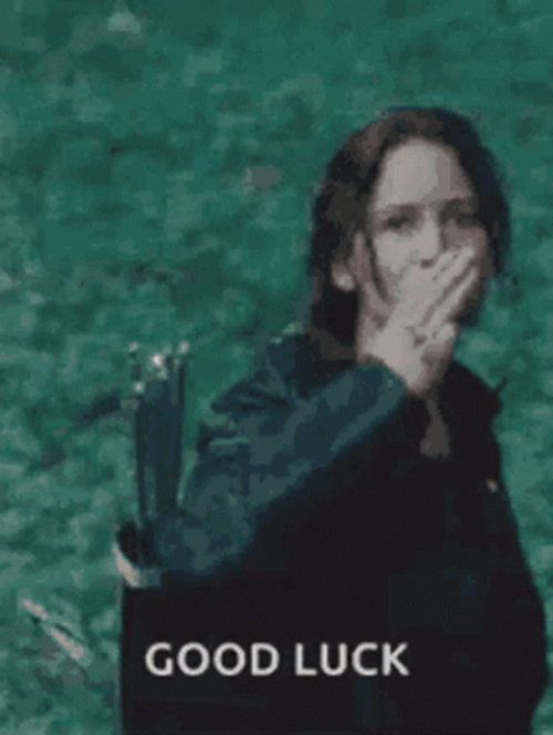 Jennifer Lawrence Good Luck GIF