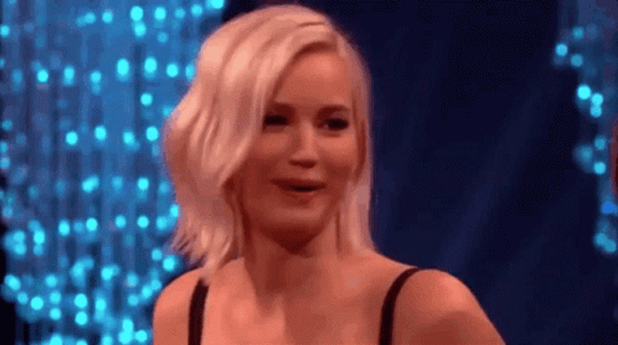 Jennifer Lawrence Hysterical Laughter GIF