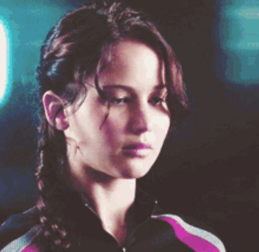 Jennifer Lawrence Katniss May The Odds Be Ever In Your Favor GIF
