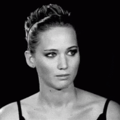 Jennifer Lawrence Sad Face GIF