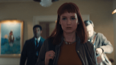 Jennifer Lawrence Walking Fast Going Places GIF