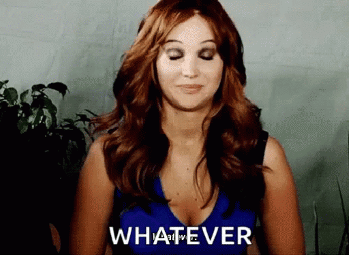 Jennifer Lawrence Whatever GIF