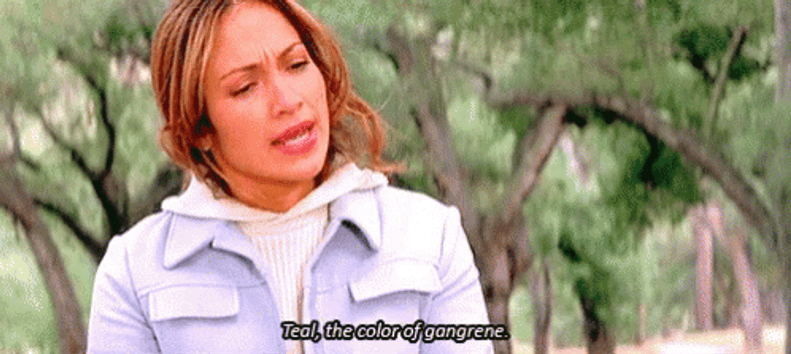 Jennifer Lopez Explaining Color Meme GIF