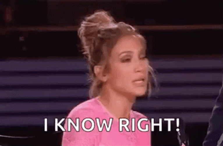 Jennifer Lopez I Know Right Look GIF
