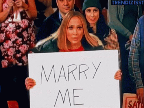 Jennifer Lopez Marry Me Again GIF