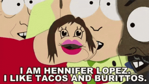 Jennifer Lopez Saying She Likes Tacos and Burritos