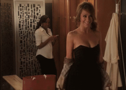 Jennifer Love Hewitt Is Happy GIF