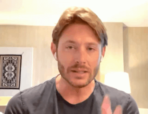 Jensen Ackles American Actor Air Quote GIF