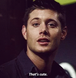 Jensen Ackles Dean Winchester That's Cute GIF