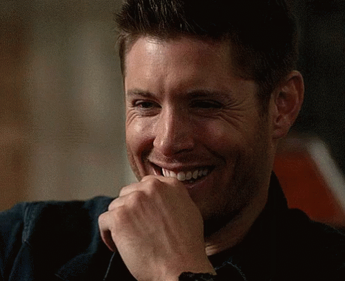Jensen Ackles Supernatural Laughing Out Loud GIF