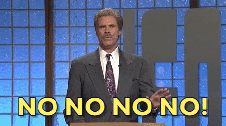 Jeopardy Parody Will Ferrell No GIF