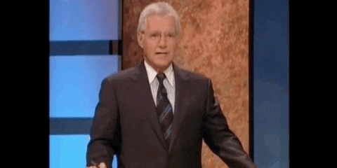 Jeopardy Alex Trebek Animated Movements GIF
