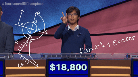 Jeopardy Genius Mind Calculation GIF