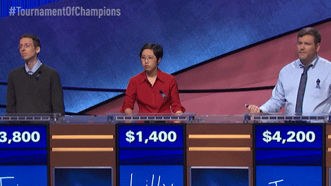 Jeopardy Battle Of Champion Round GIF