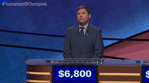 Jeopardy Ken Jennings Tournament Of Champions GIF