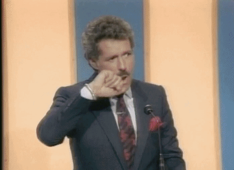 Jeopardy Host Alex Trebek Video Compilation GIF