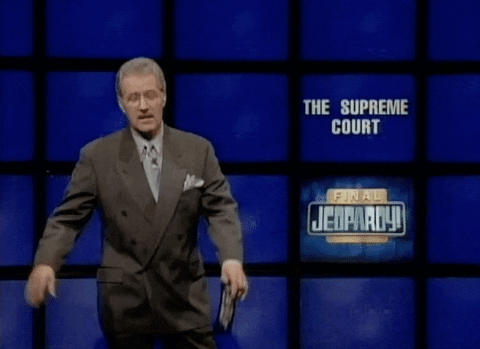 Jeopardy Alex Trebek Happy Dance GIF