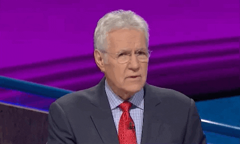 Jeopardy Alex Trebek Don't Like Preemptions GIF