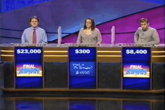 Jeopardy Game Show Final Round GIF