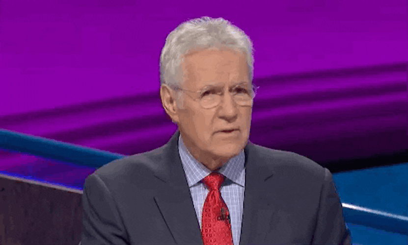 Jeopardy Alex Trebek Don't Like Preemptions GIF