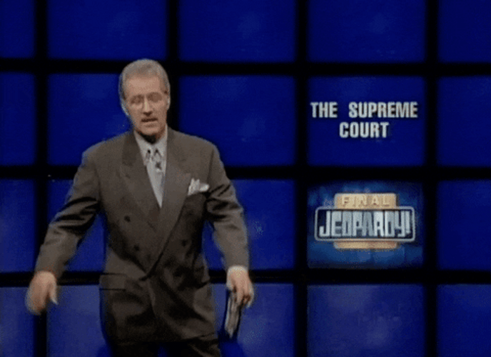 Jeopardy Alex Trebek Happy Dance GIF