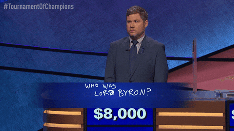 Jeopardy Austin Rogers Mic Drop GIF