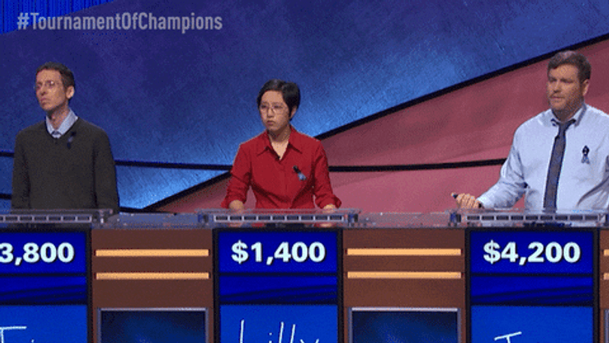 Jeopardy Battle Of Champion Round GIF