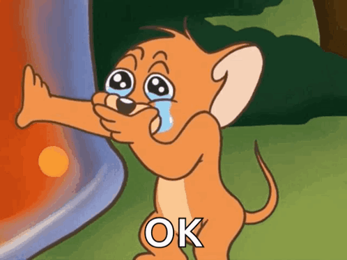 Jerry Crying Tear From Nose