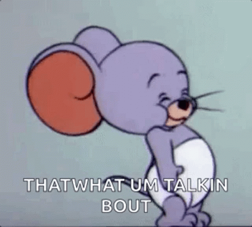 Jerry From Tom And Jerry Smiling And Talking GIF
