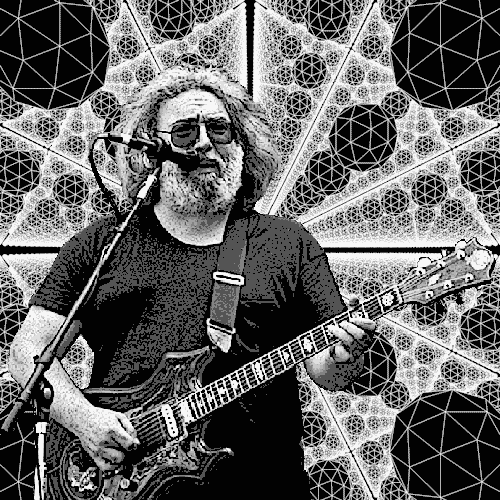 Jerry Garcia Of Grateful Dead Band GIF