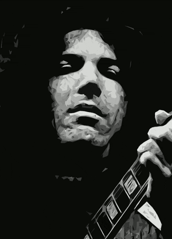 Jerry Garcia Over The Years GIF