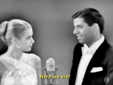 Jerry Lewis And Grace Kelly GIF