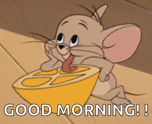 Jerry Licking Lemon GIF