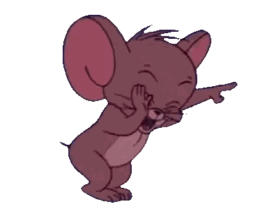 Jerry Mouse Laughing and Pointing