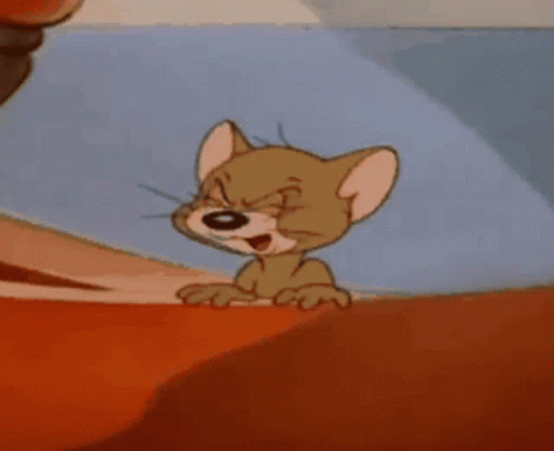 Jerry Mouse Laughing In Secret GIF