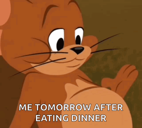 Jerry Saying Me Tomorrow After Dinner
