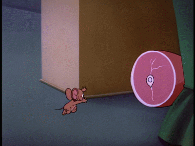 Jerry Smelling Ham GIF