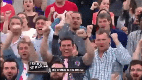 Jerry Springer Is The Big Brother To The Rescue On This Tv Show GIF