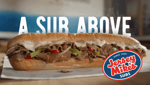 Jersey Mikes Subs Cheesesteak Sub GIF