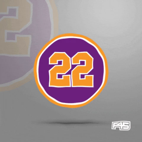 Jersey Reflection Number 22 GIF