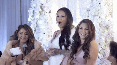 Jersey Shore Girls Are Amazed GIF