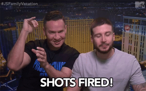 Jersey Shore Mike And Vinny Shots Fired GIF