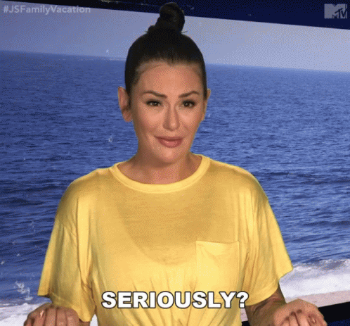 Jersey Shore Jenni Farley Seriously GIF