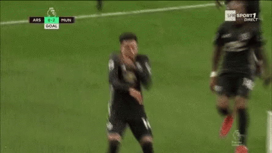 Jesse Lingard Dance Milly Rock Inside The Field GIF