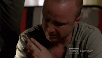 Jesse Pinkman Happy Crying GIF