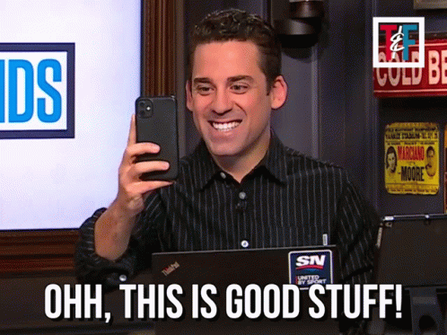 Jesse Rubinoff Pleased On His Best Smartphone GIF