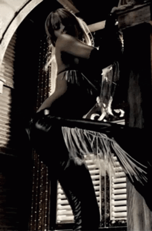 Jessica Alba Doing Sexy Dance GIF