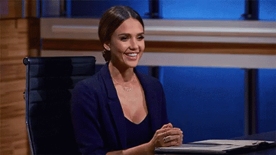 Jessica Alba Nail Biter GIF