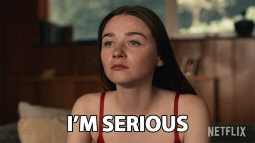 Jessica Barden Im Serious GIF