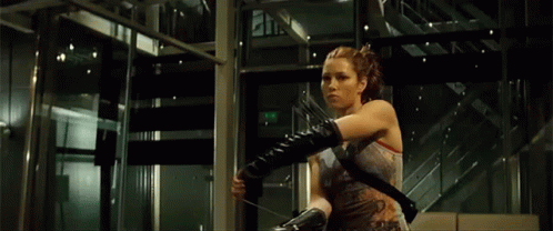 Jessica Biel Blade Trinity Scene GIF